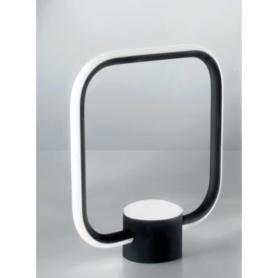 ALFA LUMETTO ALTEZZA 36 CM ORO, BIANCO O NERO LED 18W LUCE 3000K MODERNO TOUCH ONDALUCE CICIRIELLO - Cristalensi Shop Online