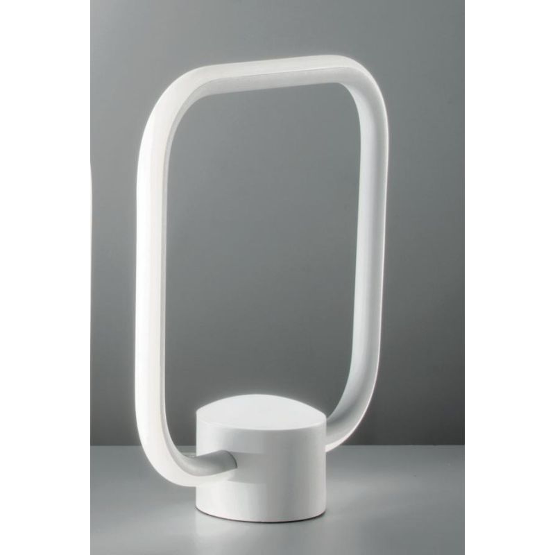 ALFA LUMETTO ALTEZZA 36 CM ORO, BIANCO O NERO LED 18W LUCE 3000K MODERNO TOUCH ONDALUCE CICIRIELLO - Cristalensi Shop Online