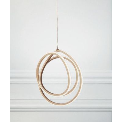 GOLDEN 35 SOSPENSIONE A LAMPADARIO IN ORO OPACO DA 28W LED DI ONDALUCE ONDALUCE CICIRIELLO - Cristalensi Shop Online