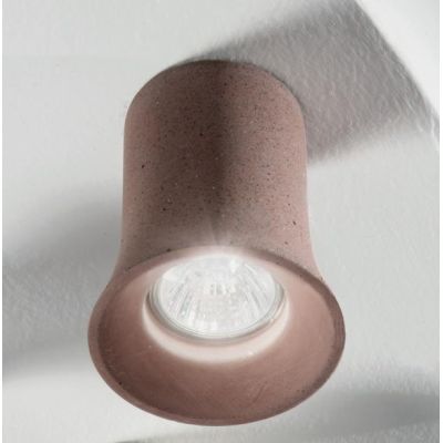 ROCK FARETTO IN CEMENTO 3 COLORI ATTACCO GU10 DESIGN MODERNO D7,7 CM ALTEZZA 11 CM ONDALUCE CICIRIELLO - Cristalensi Shop Online