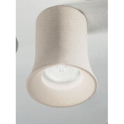 ROCK FARETTO IN CEMENTO 3 COLORI ATTACCO GU10 DESIGN MODERNO D7,7 CM ALTEZZA 11 CM ONDALUCE CICIRIELLO - Cristalensi Shop Online