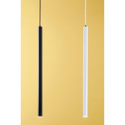 EXAGON SOSPENSIONE SINGOLA ESAGONALE IN METALLO BIANCO O NERO LED 5W LUCE 3000K MODERNA ONDALUCE CICIRIELLO - Cristalensi Shop O