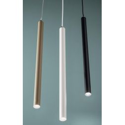 TUBE LED 5W 3000K ALIMENTAZIONE 230V BIANCO TORTORA NERO MODERNO ONDALUCE ONDALUCE CICIRIELLO - Cristalensi Shop Online