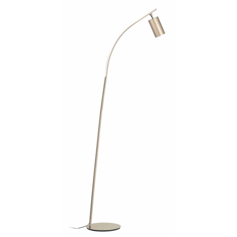 MURGA PIANTANA MODERNA IN METALLO NERO O ORO LED 30W LUCE 3000K DIMMERABILE ALTEZZA CM 184 ONDALUCE CICIRIELLO - Cristalensi Sho