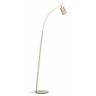 MURGA PIANTANA MODERNA IN METALLO NERO O ORO LED 30W LUCE 3000K DIMMERABILE ALTEZZA CM 184 ONDALUCE CICIRIELLO - Cristalensi Sho