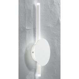 JAMES APPLIQUE MODERNA IN METALLO BIANCO,NERO O ORO LED 16W LUCE 3000K H40 CM ONDALUCE CICIRIELLO - Cristalensi Shop Online 2