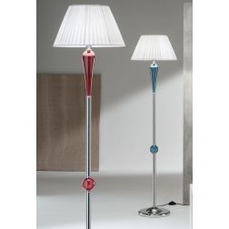 PAGANINI PIANTANA CLASSICA IN VETRO LAVORATO A MANO DEL DIAMETRO DI CM 40 7 COLORI ONDALUCE CICIRIELLO - Cristalensi Shop Online