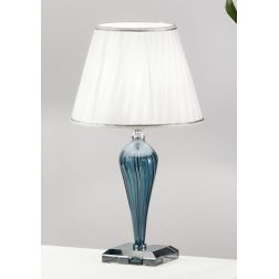 VILLA LAMPADA DA TAVOLO IN VETRO LAVORATO A MANO CLASSICA D25 CM 6 COLORI DI ONDALUCE ONDALUCE CICIRIELLO - Cristalensi Shop Onl 2