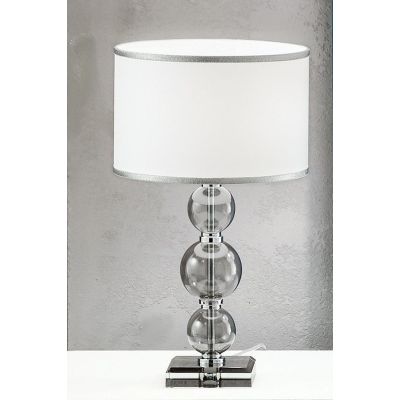 TEBE LAMPADA DA TAVOLO IN VETRO LAVORATO A MANO DIAMETRO CM 25 6 COLORI ONDALUCE ONDALUCE CICIRIELLO - Cristalensi Shop Online