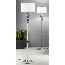 TEBE PIANTANA CLASSICA IN VETRO LAVORATO A MANO 6 COLORI DIAMETRO CM36 ONDALUCE CICIRIELLO - Cristalensi Shop Online