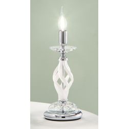 1306 ABAT-JOUR IN CRISTALLO e METALLO ELEGANTE E CLASSICO DI ONDALUCE ONDALUCE CICIRIELLO - Cristalensi Shop Online
