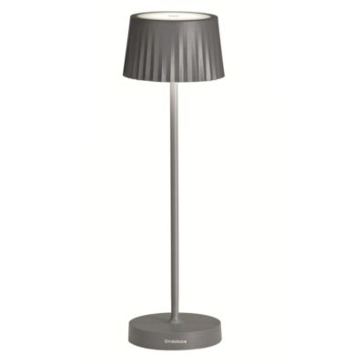 MACAO LAMPADA DA TAVOLO IP54 CON RICARICA USB, TOUCH DIMMER LED 3W LUCE 3000K 6 COLORI ONDALUCE CICIRIELLO - Cristalensi Shop On