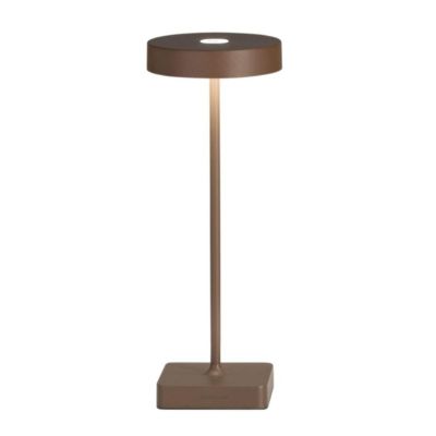 TAP LAMPADA DA TAVOLO IP54 CON RICARICA USB, TOUCH DIMMER LED 3W LUCE 3000K 6 COLORI ONDALUCE CICIRIELLO - Cristalensi Shop Onli