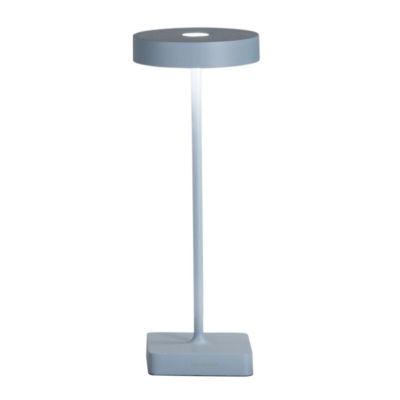 TAP LAMPADA DA TAVOLO IP54 CON RICARICA USB, TOUCH DIMMER LED 3W LUCE 3000K 6 COLORI ONDALUCE CICIRIELLO - Cristalensi Shop Onli