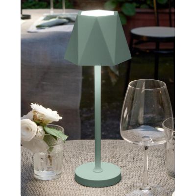 FIJI LAMPADA DA TAVOLO IP54 CON BATTERIA RICARICABILE TOUCH LED 3W LUCE 3000K DIMMERABILE ONDALUCE CICIRIELLO - Cristalensi Shop