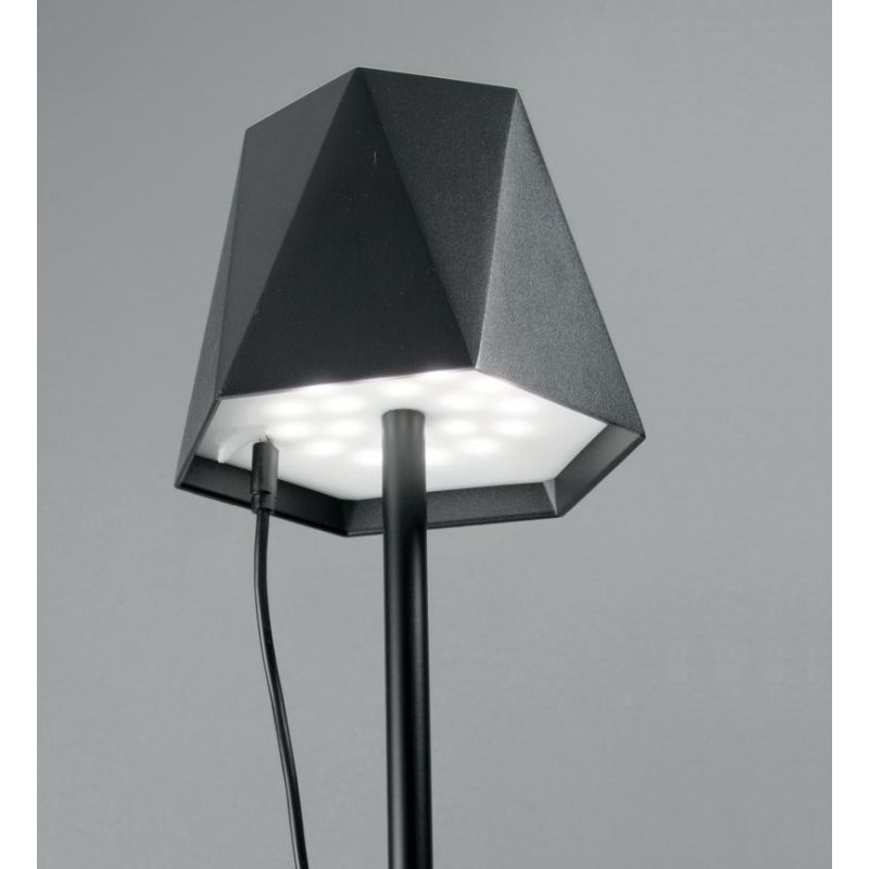 FIJI LAMPADA DA TAVOLO IP54 CON BATTERIA RICARICABILE TOUCH LED 3W LUCE 3000K DIMMERABILE ONDALUCE CICIRIELLO - Cristalensi Shop