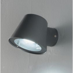 MALTA APPLIQUE DA ESTERNO IP44 IN METALLO BIANCO O ANTRACITE DESIGN MODERNO ATTACCO GU10 ONDALUCE CICIRIELLO - Cristalensi Shop 2