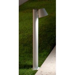 MALTA PALO DA ESTERNO H70 IP44 IN METALLO BIANCO O ANTRACITE DESIGN MODERNO ATTACCO GU10 ONDALUCE CICIRIELLO - Cristalensi Shop