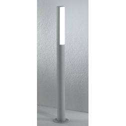 TOMMY PALO PER ESTERNO H90 DA GIARDINO IP44 LED 9W LUCE 4000K BIANCO,SILVER O ANTRACITE MODERNO ONDALUCE CICIRIELLO - Cristalens