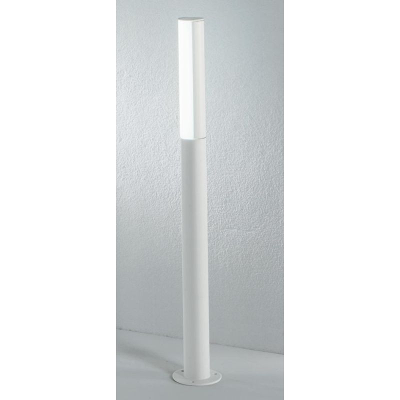 TOMMY PALO PER ESTERNO H90 DA GIARDINO IP44 LED 9W LUCE 4000K BIANCO,SILVER O ANTRACITE MODERNO ONDALUCE CICIRIELLO - Cristalens