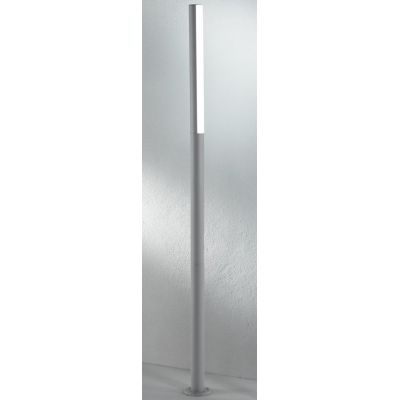 TOMMY LAMPIONE PER ESTERNO H180 DA GIARDINO IP44 LED 18W LUCE 4000K BIANCO,SILVER O ANTRACITE ONDALUCE CICIRIELLO - Cristalensi