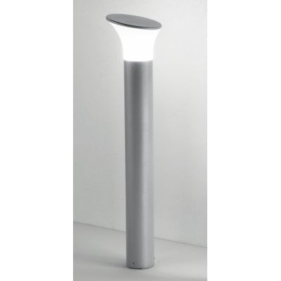 ARES LAMPIONCINO DA ESTERNO IN ALLUMINIO PORTALAMPADE E27 ALTEZZA 80 CM IP54 MODERNO ONDALUCE CICIRIELLO - Cristalensi Shop Onli