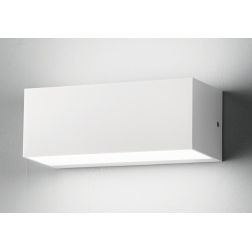 FALCO APPLIQUE DA ESTERNO IP65 LED 12W ARGENTO NERO BIANCO DI ONDALUCE ONDALUCE CICIRIELLO - Cristalensi Shop Online 2