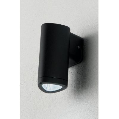 RAV1 APPLIQUE DA ESTERNO IP54 NERO ARGENTO MODERNA ED ECONOMICA DI ONDALUCE ONDALUCE CICIRIELLO - Cristalensi Shop Online