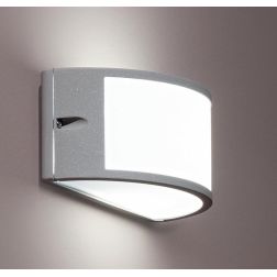 FABIUS APPLIQUE DA ESTERNO IP44 NERO BIANCO ARGENTO MODERNA ED ECONOMICA DI CICIRIELLO ONDALUCE CICIRIELLO - Cristalensi Shop On 2