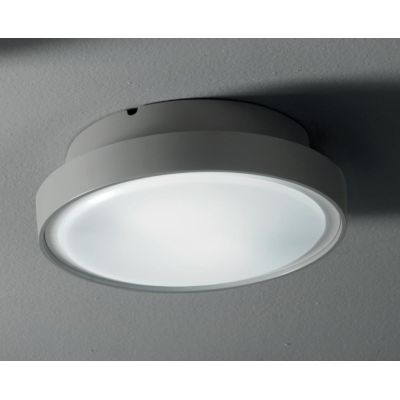 PETAR PLAFONIERA ROTONDA DA ESTERNO IP65 ANTI SALSEDINE GRIGIO,BIANCO O ANTRACITE MODERNA ONDALUCE CICIRIELLO - Cristalensi Shop