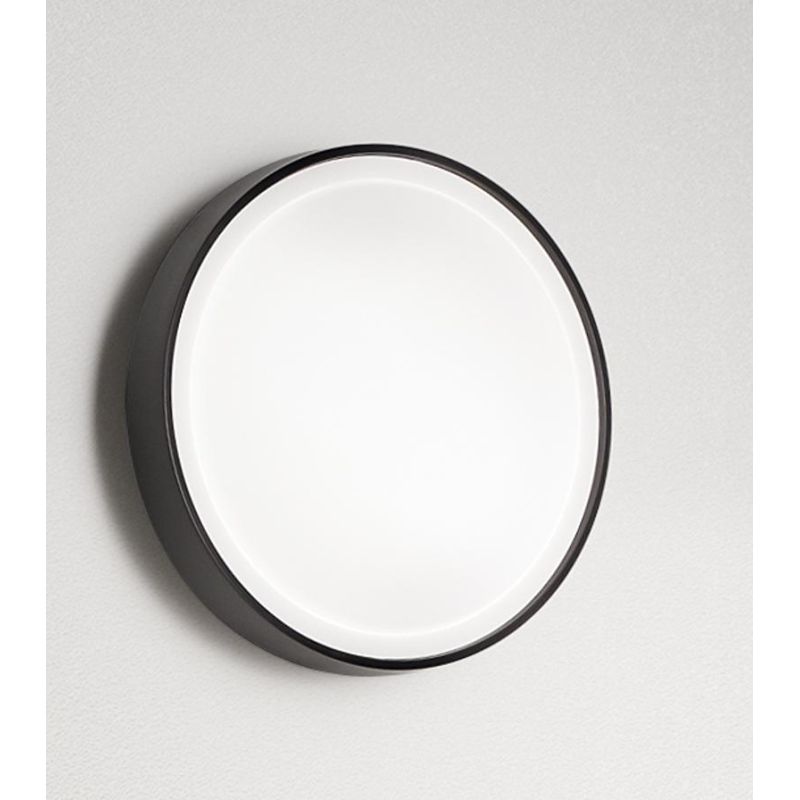 PETAR PLAFONIERA ROTONDA DA ESTERNO IP65 ANTI SALSEDINE GRIGIO,BIANCO O ANTRACITE MODERNA ONDALUCE CICIRIELLO - Cristalensi Shop