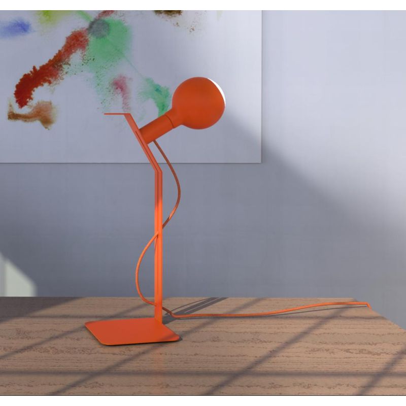 KOSO LAMPADA DA TAVOLO MODERNA CON PORTALAMPADA MAGNETICO IN METALLO 8 COLORI ALTEZZA CM 50 Filotto News - Cristalensi Shop Onli