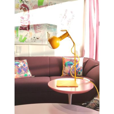 KOSO CAMO LAMPADA DA TAVOLO MODERNA CON PORTALAMPADA MAGNETICO METALLO 8 COLORI LAMPADINA 7W LED INCLUSA Filotto News - Cristale