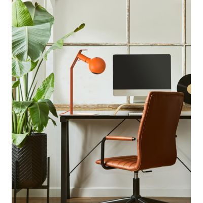 KOSO CAMO LAMPADA DA TAVOLO MODERNA CON PORTALAMPADA MAGNETICO METALLO 8 COLORI LAMPADINA 7W LED INCLUSA Filotto News - Cristale