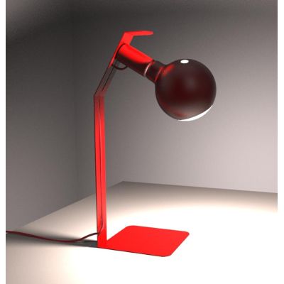 KOSO CAMO LAMPADA DA TAVOLO MODERNA CON PORTALAMPADA MAGNETICO METALLO 8 COLORI LAMPADINA 7W LED INCLUSA Filotto News - Cristale