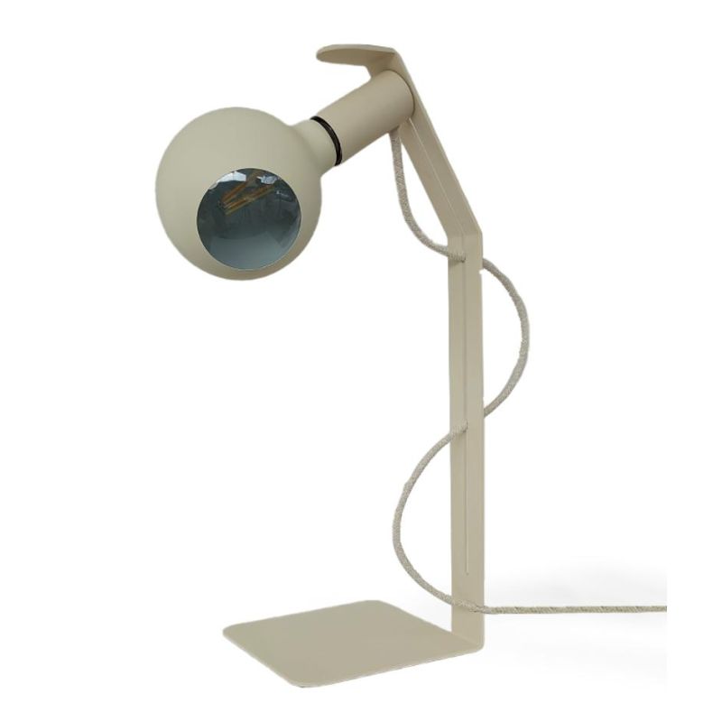 KOSO CAMO LAMPADA DA TAVOLO MODERNA CON PORTALAMPADA MAGNETICO METALLO 8 COLORI LAMPADINA 7W LED INCLUSA Filotto News - Cristale