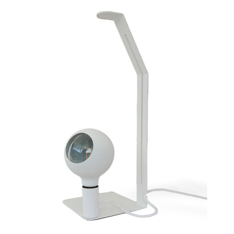 KOSO CAMO LAMPADA DA TAVOLO MODERNA CON PORTALAMPADA MAGNETICO METALLO 8 COLORI LAMPADINA 7W LED INCLUSA Filotto News - Cristale