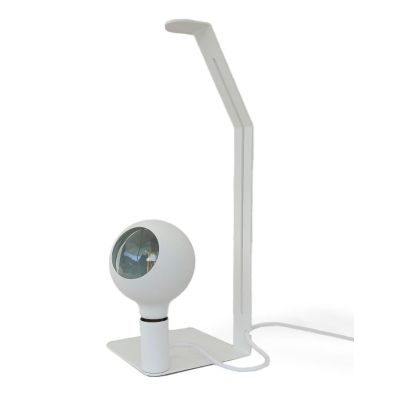 KOSO CAMO LAMPADA DA TAVOLO MODERNA CON PORTALAMPADA MAGNETICO METALLO 8 COLORI LAMPADINA 7W LED INCLUSA Filotto News - Cristale