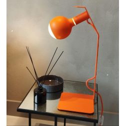 KOSO LUCIA LAMPADA DA TAVOLO MODERNA CON PORTALAMPADA MAGNETICO METALLO 8 COLORI LAMPADINA 7W LED INCLUSA Filotto News - Cristal