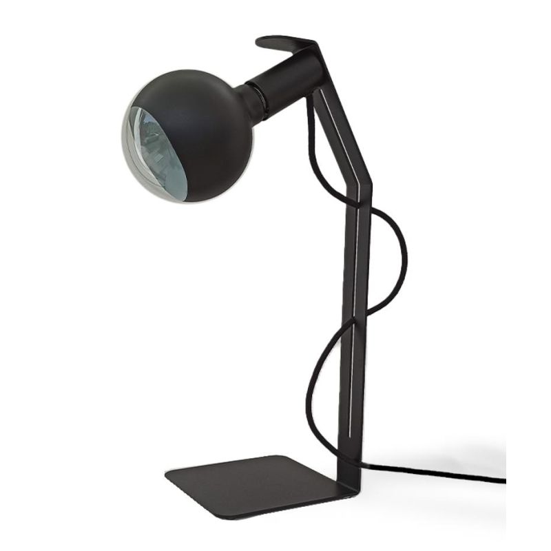 KOSO LUCIA LAMPADA DA TAVOLO MODERNA CON PORTALAMPADA MAGNETICO METALLO 8 COLORI LAMPADINA 7W LED INCLUSA Filotto News - Cristal