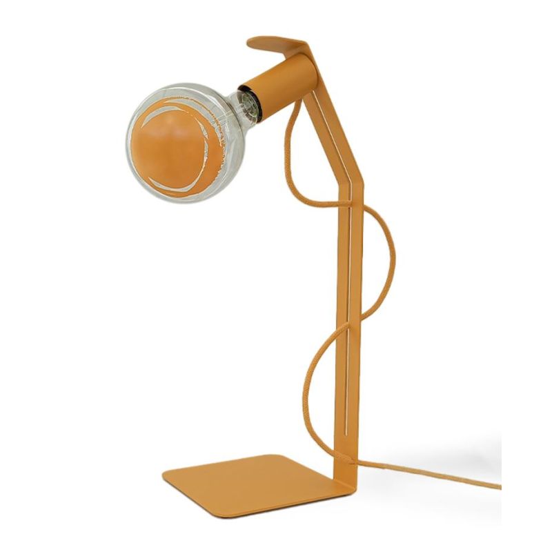 KOSO PUNCTO LAMPADA DA TAVOLO MODERNA CON PORTALAMPADA MAGNETICO METALLO 8 COLORI LAMPADINA 4.5W LED INCLUSA Filotto News - Cris