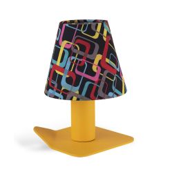 IRIDE AUDREY LAMPADA DA TAVOLO IN METALLO 8 COLORI CON ORIGINALI PARALUMI A FANTASIA LAMPADINA INCLUSA 4,5W Filotto News - Crist 2