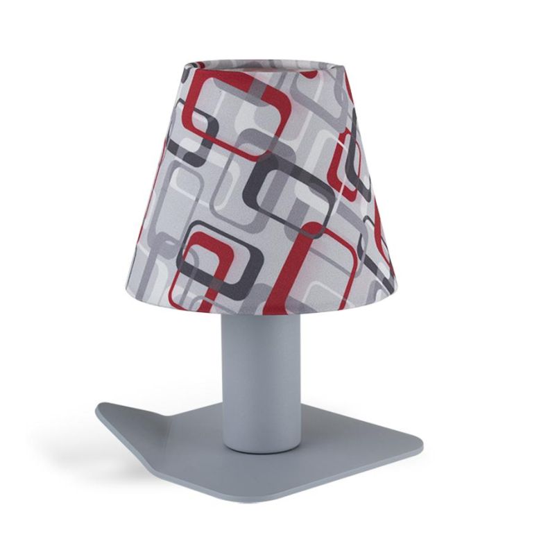 IRIDE AUDREY LAMPADA DA TAVOLO IN METALLO 8 COLORI CON ORIGINALI PARALUMI A FANTASIA LAMPADINA INCLUSA 4,5W Filotto News - Crist