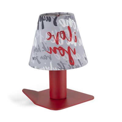 IRIDE AUDREY LAMPADA DA TAVOLO IN METALLO 8 COLORI CON ORIGINALI PARALUMI A FANTASIA LAMPADINA INCLUSA 4,5W Filotto News - Crist