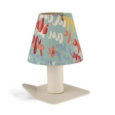 IRIDE AUDREY LAMPADA DA TAVOLO IN METALLO 8 COLORI CON ORIGINALI PARALUMI A FANTASIA LAMPADINA INCLUSA 4,5W Filotto News - Crist