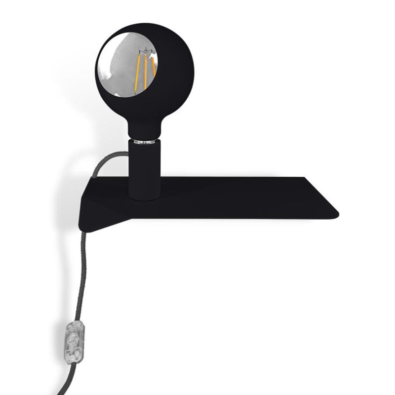 COMBO CAMO APPLIQUE MENSOLA MAGNETICA IN METALLO 8 COLORI LAMPADINA INCLUSA DA 7W DESIGN MODERNO Filotto News - Cristalensi Shop