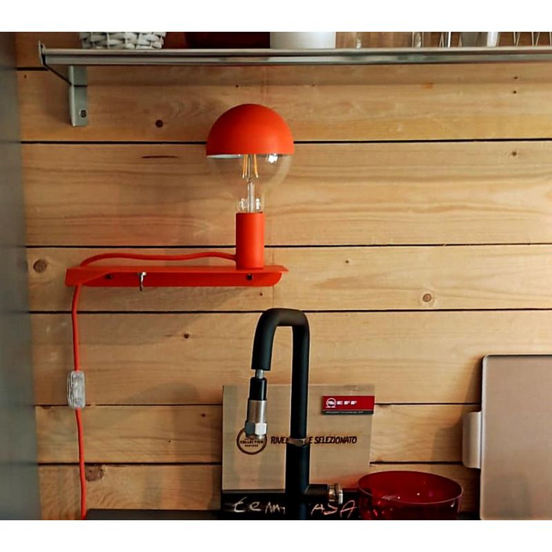 COMBO MARIA APPLIQUE MENSOLA MAGNETICA IN METALLO 8 COLORI LAMPADINA INCLUSA DA 7W DESIGN MODERNO Filotto News - Cristalensi Sho