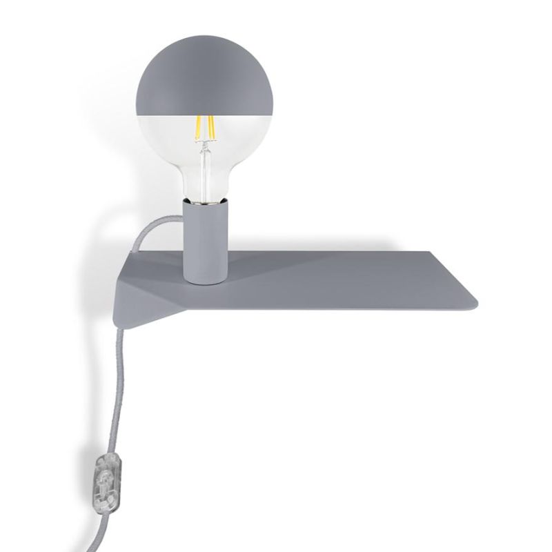COMBO MARIA APPLIQUE MENSOLA MAGNETICA IN METALLO 8 COLORI LAMPADINA INCLUSA DA 7W DESIGN MODERNO Filotto News - Cristalensi Sho