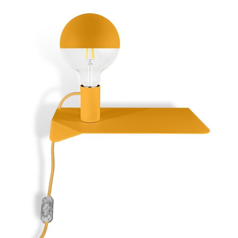 COMBO MARIA APPLIQUE MENSOLA MAGNETICA IN METALLO 8 COLORI LAMPADINA INCLUSA DA 7W DESIGN MODERNO Filotto News - Cristalensi Sho