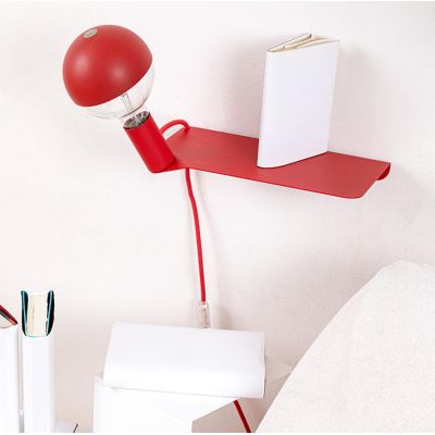 COMBO MARIA APPLIQUE MENSOLA MAGNETICA IN METALLO 8 COLORI LAMPADINA INCLUSA DA 7W DESIGN MODERNO Filotto News - Cristalensi Sho